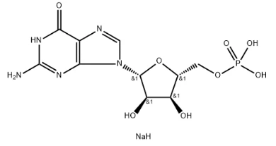 Guanosin 5'-monofosfatdinatriumsalt CAS-NR:5550-12-9