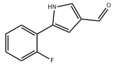 5-(2-Fluorofenyl)-1h-Pyrrol-3-Karbaldehyd CAS NO 881674-56-2